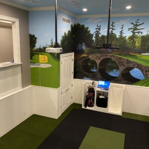 Golf Room, Glendas wall to wall art