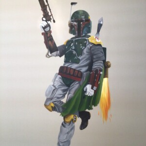 Boba Fett Mural